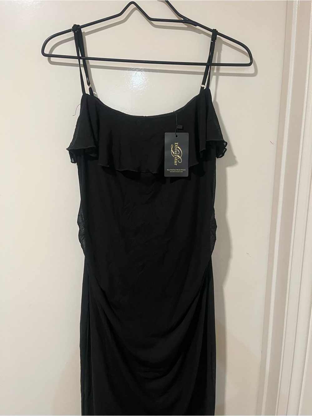 Mesh Ruched Backless Formal
Dress - Picture 4 of 7